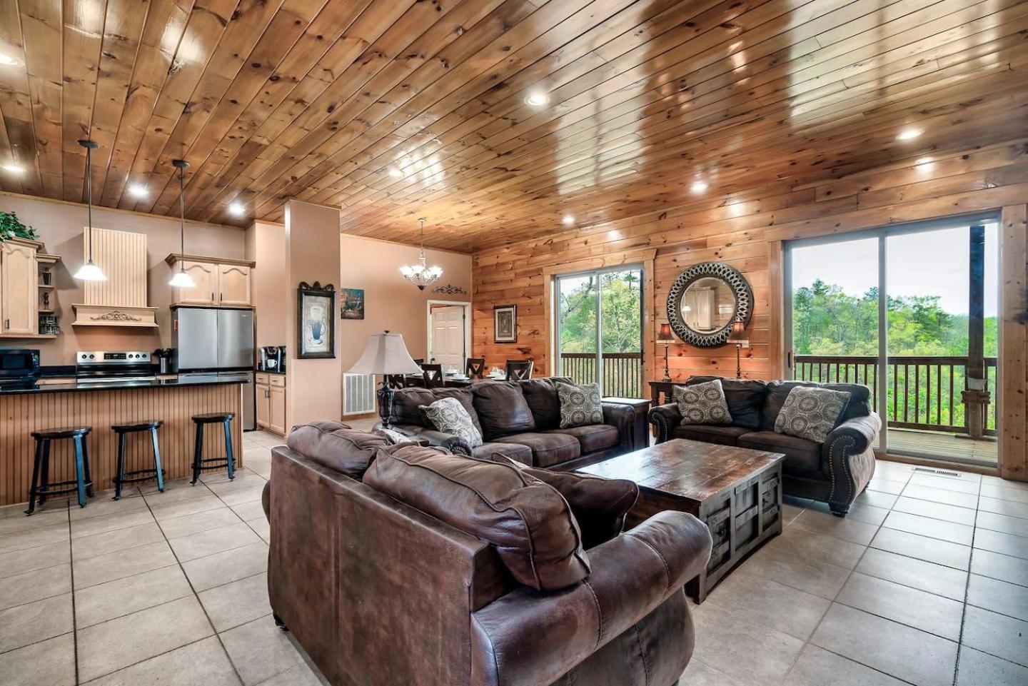 Top Mtn Views, Hottub, Games, 4 Suites, Pets Sevierville Ngoại thất bức ảnh